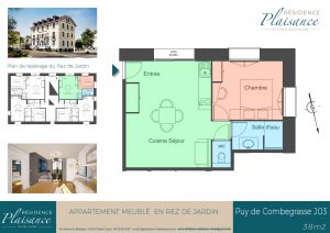 location logement cure thermale Châtel-Guyon