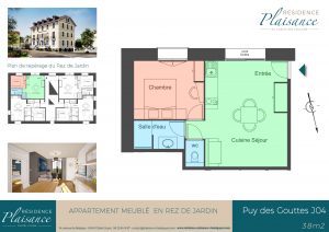 appartement cure thermale Châtel-Guyon